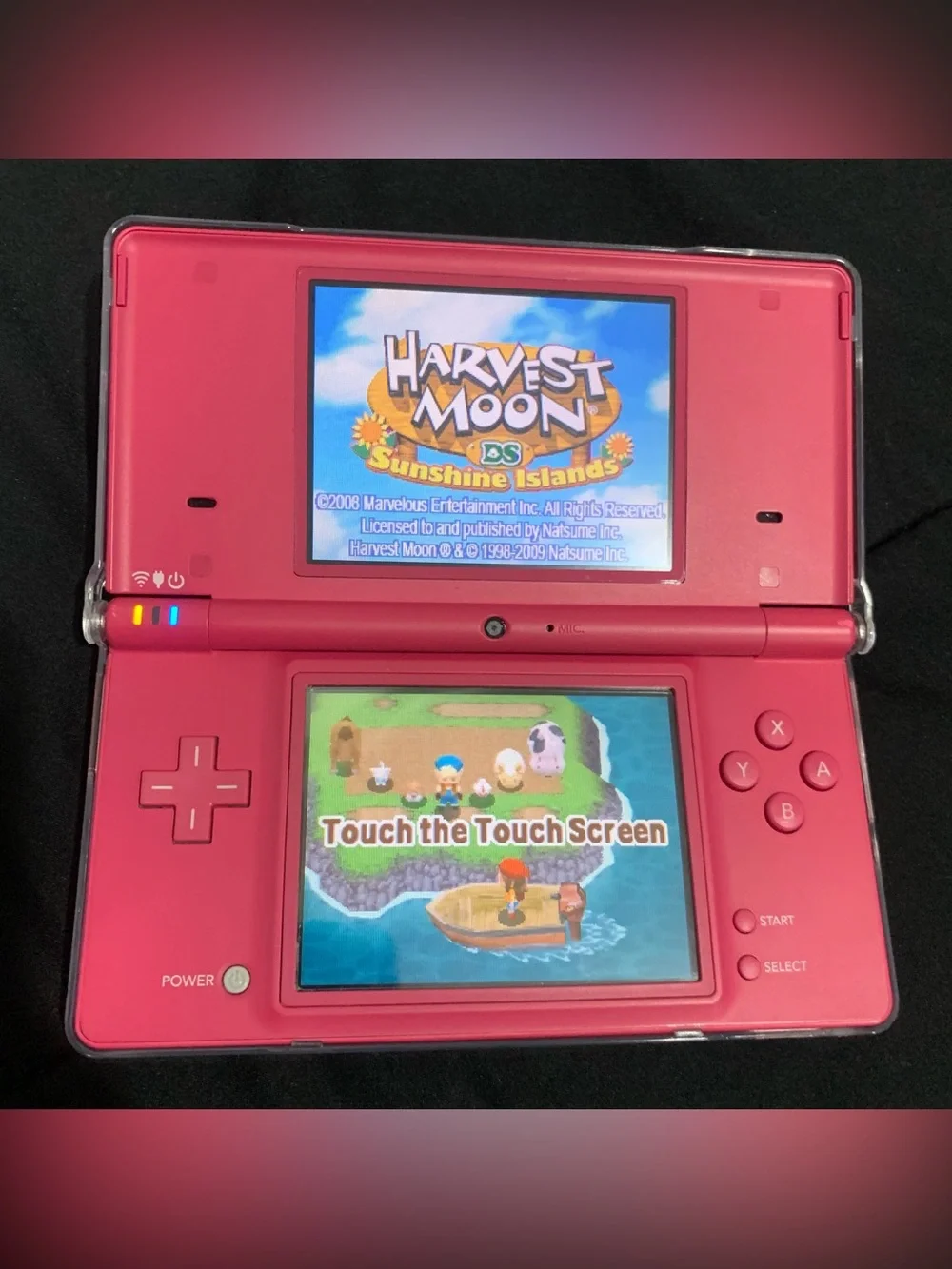 Nintendo DSi Pink Gaming Console